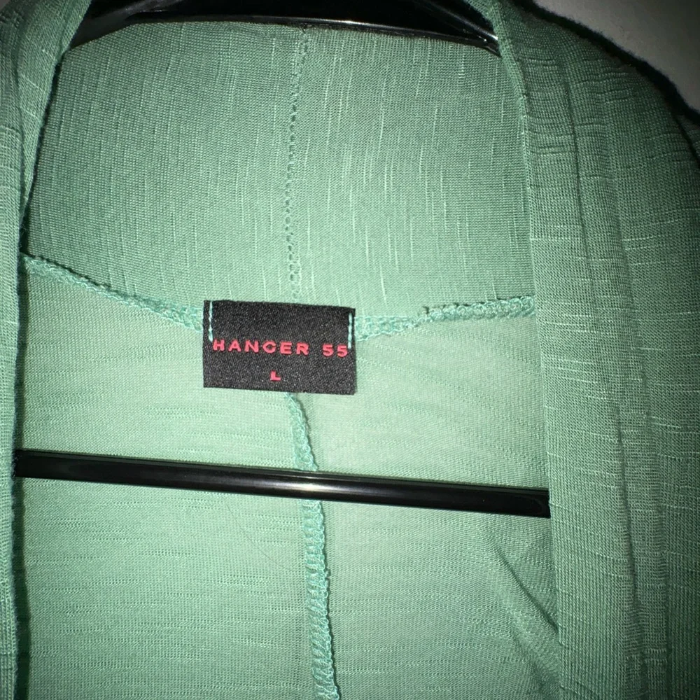 Hanger 55 Green Women's Cardigan - Picture 2 of 3